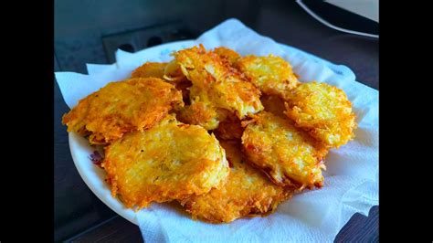 Potato Rosti Recipe Crispy Crunchy Potatoes YouTube