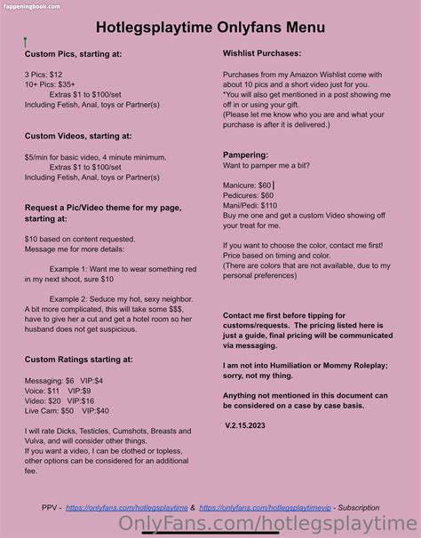 Hotlegsplaytime Nude Onlyfans Leaks Fappening Page Fappeningbook