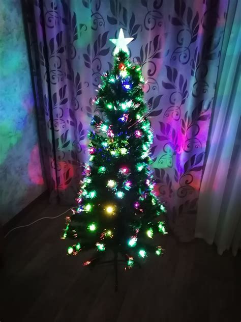 Ель искусственная со светодиодами, 150 см. - «Очень красивая елка с ...