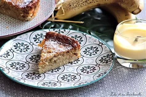 G Teau La Banane Poudre D Amande Recette De Lolo Et Sa Tambouille