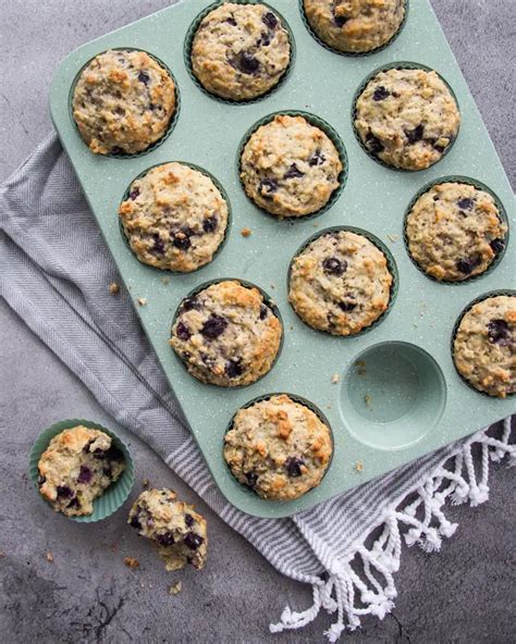 Muffins Aux Bleuets Et Citron Julie Desgroseilliers