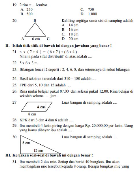 Materi Kelas Semester Kurikulum Homecare