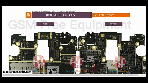 nokia    display lcd light problem repair  supply jumper