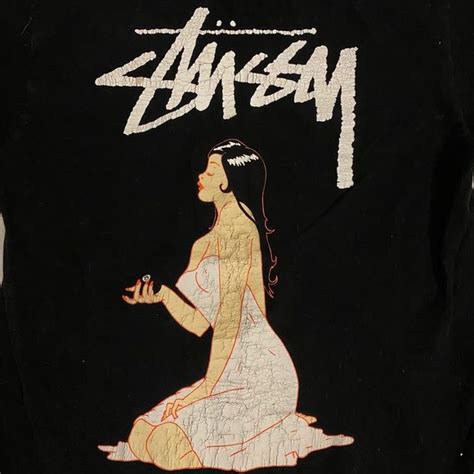 Vintage Stussy Naked Lady 8Ball Tee Stussy Stussy Clothing Vintage