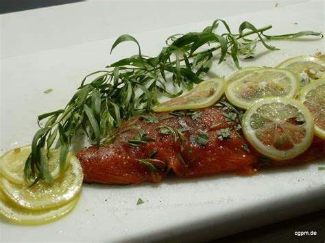 Recipe Graved Lachs Mit Zitrone Und Orange Gebeizt Und Seiner Sauce