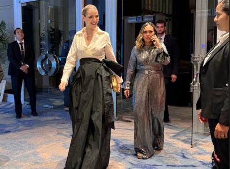 Todos los ‘looks’ de Lavinia Valbonesi en sus apariciones oficiales y antes del cambio de mando