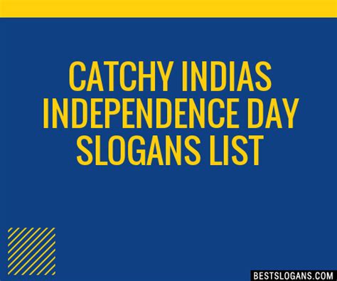 100+ Catchy Indias Independence Day Slogans 2024 + Generator - Phrases & Taglines