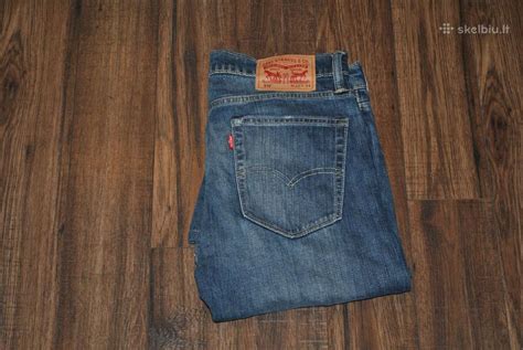 Levis 510 vyriški džinsai dydis W32 L34 32 M l Skelbiu lt