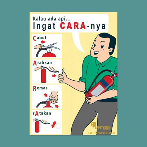 Free Poster Safety Sign Indonesia