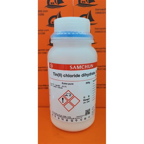 Tin Ii Chloride Dihydrate Sncl H O Cas Shopee Vi T Nam