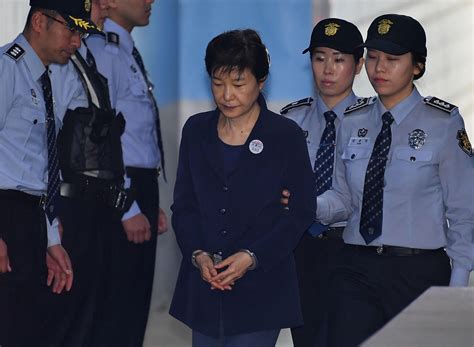 Park Geun-hye, ex-President of South Korea, sentenced to 24 years ...