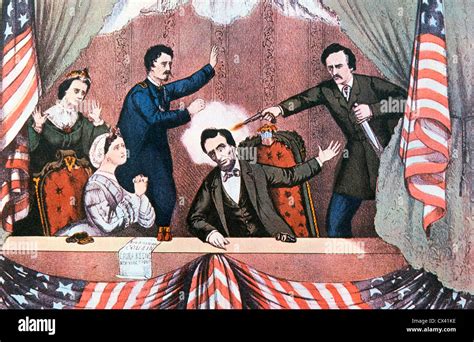 Ermordung Von Präsident Abraham Lincoln Von John Wilkes Booth