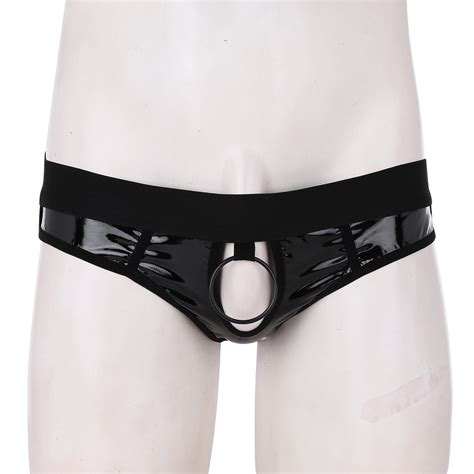 Us Men S Sexy Lingerie Backless Front Hole Open Butt G String Thongs Underwear Ebay