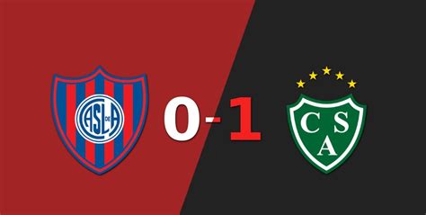 San Lorenzo Cay Frente A Sarmiento Con Un Gol De Manuel Garc A