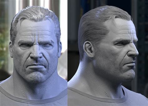 Artstation Punisher Test Renders Frank Belardo Punisher Zbrush