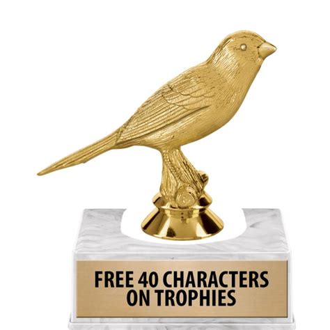 Bird Medals Bird Trophies Bird Plaques And Awards