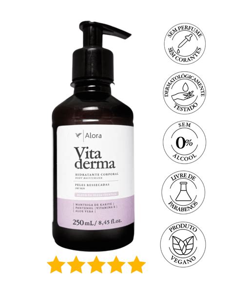 Vitamina Para Pele Ressecada - Vita Derma - Creme para pele ressecada | Alora