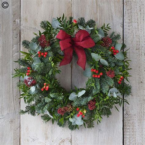 Christmas Door Wreath | Arbour Blooms Florist