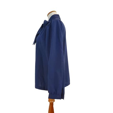 Authentic 80s Pussy Bow Blouse You Ll Be Workin 9 Depop