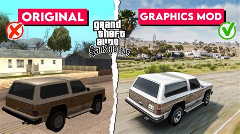 GTA San Andreas Graphics Mod For Low End Pc Best Graphics Mod For