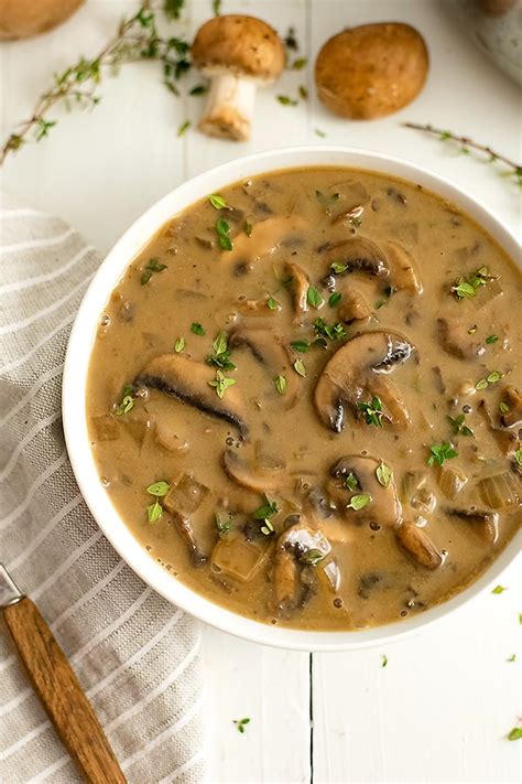 Best Ever Mushroom Soup | Bites of Wellness