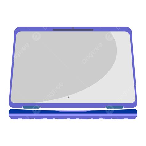 Electronic Blue Laptop Vector Electronic Blue Laptop Blue