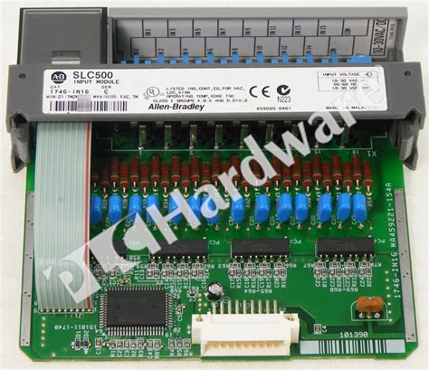 PLC Hardware Allen Bradley 1746 IN16 SLC 500 16 Ch AC DC Digital Input 24V