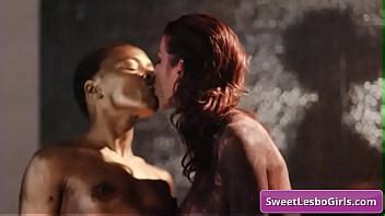 Sexy Interracial Lesbian Couple Alexis Fawx Ana Foxxx Eating Pussy While Being Covered In Mud