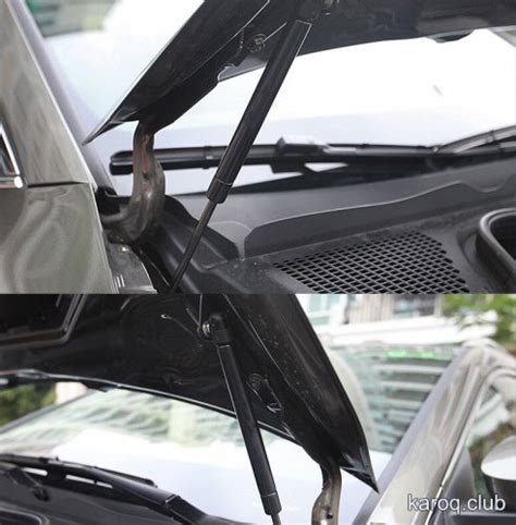 Установка газовых упоров капота на Skoda Karoq - Тюнинг и доработка ...