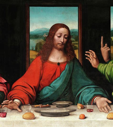 Jesus Christ The Last Supper 1515 Painting By Giampietrino After