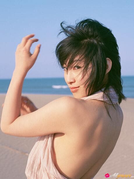 Stunning Asian Babe Hiroko Sato Strips Off Her Black Bikini And Poses Nude