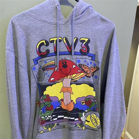 Online Ceramics Online Ceramics x Jaden Smith CTV3 Strawberry Skies Hoodie | Grailed