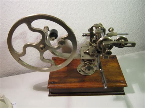 Used Circa 1860 Antique Topping Tool, Gear Wheel Cutting Machine, Jeweler's Lathe For Sale ...