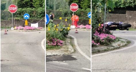 Tragico Scontro Tra Varese E Casciago Muore Un Motociclista Di Anni