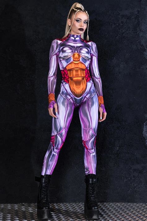 Titania Cyborg Costume - Robot Halloween Costume Women | Devil Walking