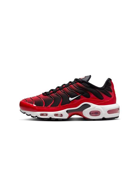 Shop Nike Air Max Plus Womens Shoes Red White Black Studio