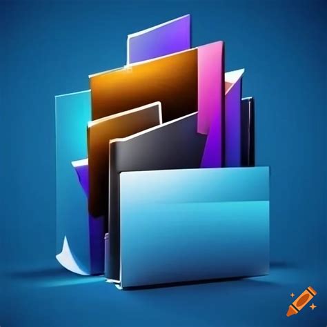Electronic Document Management Concept On Craiyon