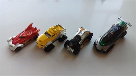 絕版 風火輪賽車 恐龍戰隊 Bandai Voov 雙面變身車 Hot Wheels Power Rangers Beast 野獸系列 金屬車 共16架 興趣及遊戲 玩具 遊戲類
