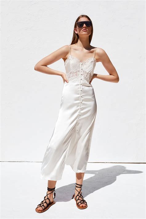 Zara Satin Lingerie Style Dress