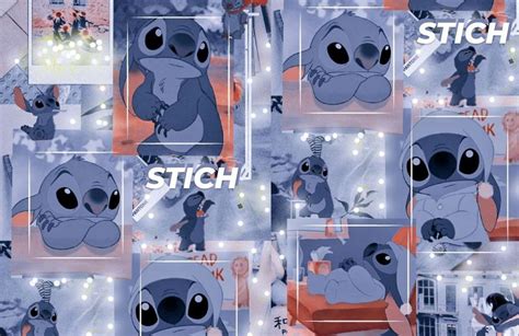 Stitchs Whimsical Adventures Wallpaper Ideas Stitch Dusty Blue
