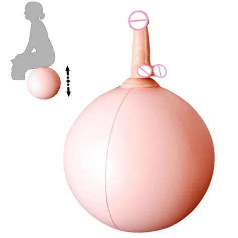 Aliexpress Buy Inflatable Elastic Seat Sex Realistic Penis Dildo Seat Female Masturbator