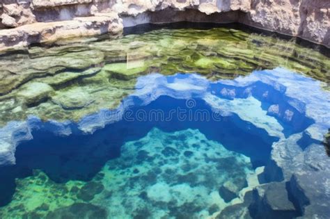 Surface Of A Water From A Hot Spring Stock Image Image Of Thermal Steamy 297933217