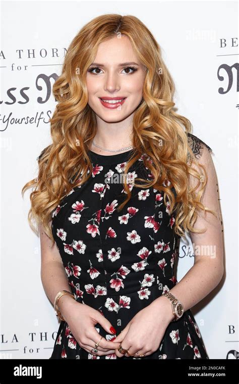 Bella Thorne attends the Miss Me Spring Campaign Launch Event held at