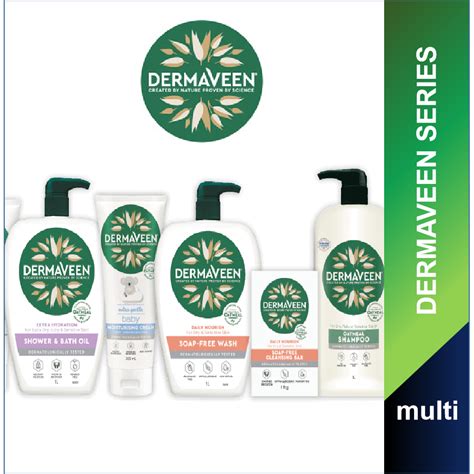 Dermaveen Moisturizing Lotion Soap Free Wash Shower Bath Oil