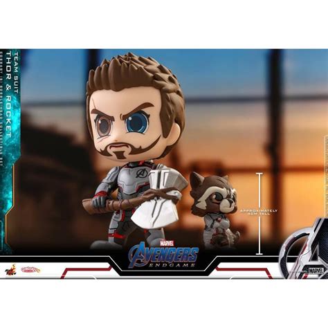 Cosbaby玩具漫威 Hot Toys COSB550 雷神索爾 火箭浣熊 復仇者聯盟 4 全新未拆 現貨 蝦皮購物