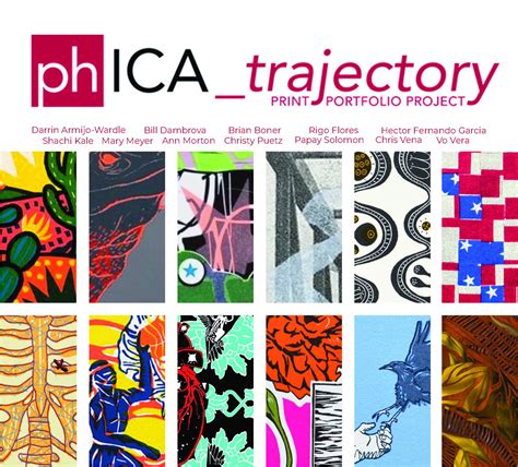 phICA Trajectory Print Portfolio Project – modified/arts