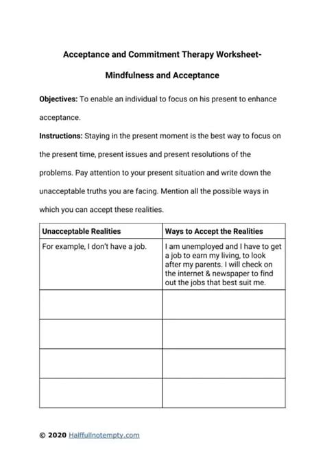 What Is Acceptance And Commitment Therapy Act Artofit