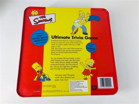 The Simpsons Ultimate Trivia Game – Hayleys