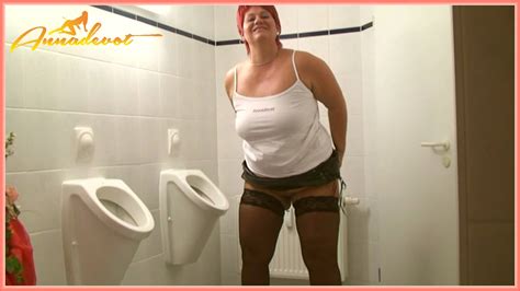 Annadevot Pissed Off With Legs Apart In The Men S Toilet Nude Pics XHamster