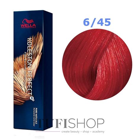 Краска для волос Wella Koleston № 6/45 - купить в Киеве | Tufishop.com.ua